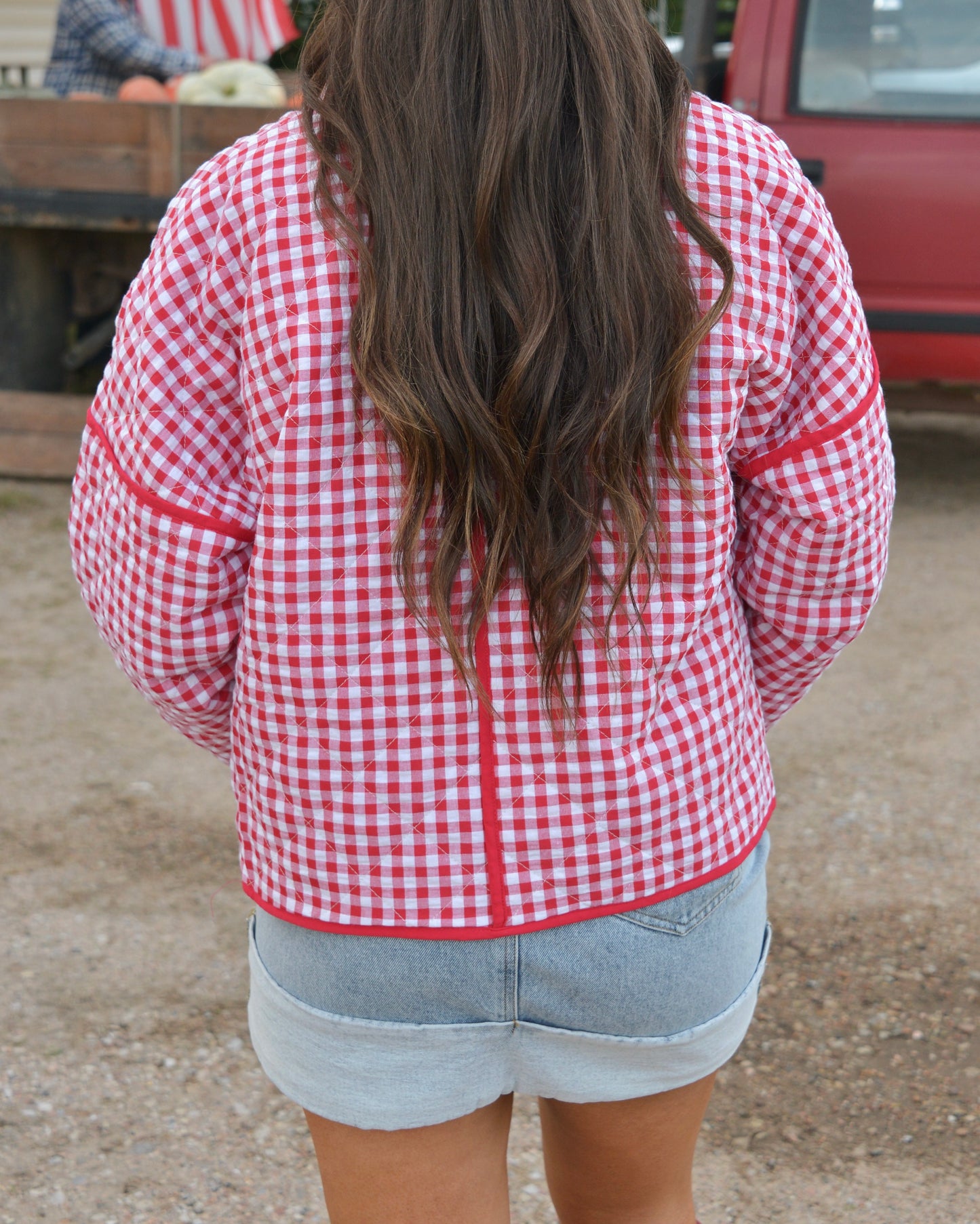 Honeycrisp Gingham Jacket