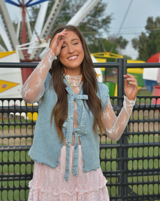 Tilt-A-Twirl Tie Vest