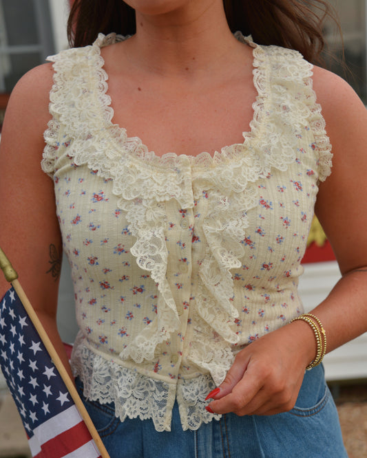 Lace & Lemonade Blouse
