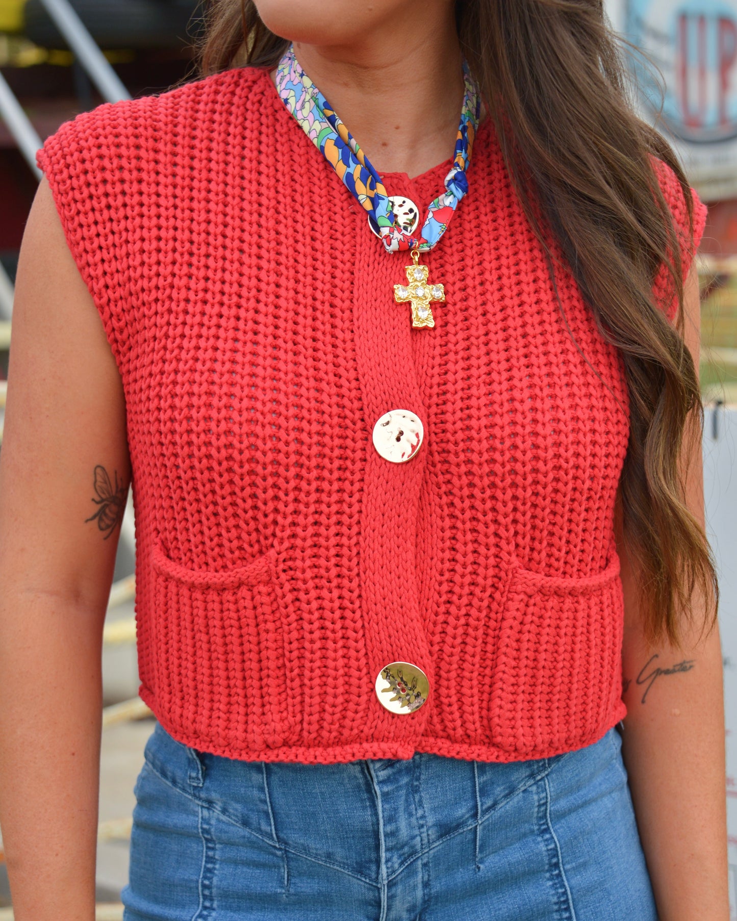 Round Up Knit Vest