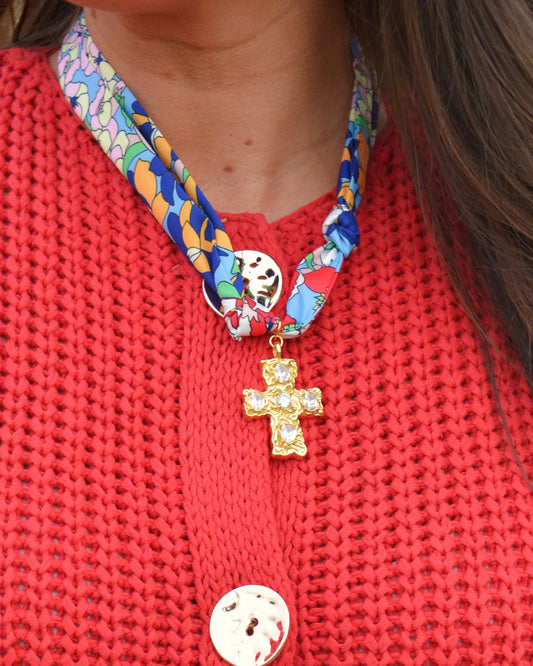 The Sunday Statement Scarf Necklace