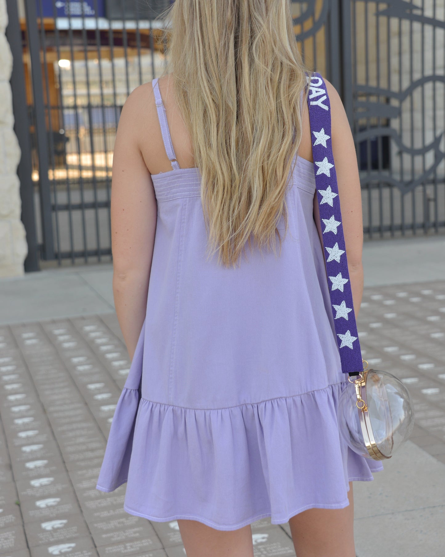 Victory in Violet Dress