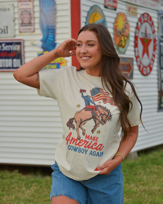 Make America Cowboy Again Tee