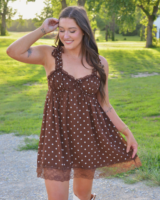 Dotty Darling Mini Dress