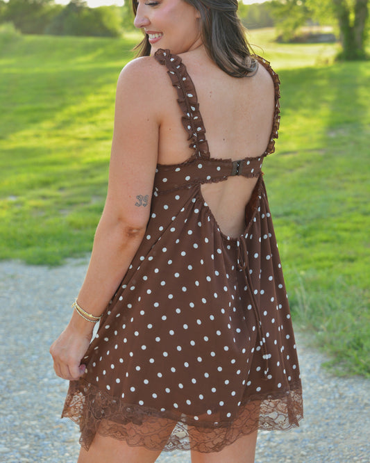 Dotty Darling Mini Dress