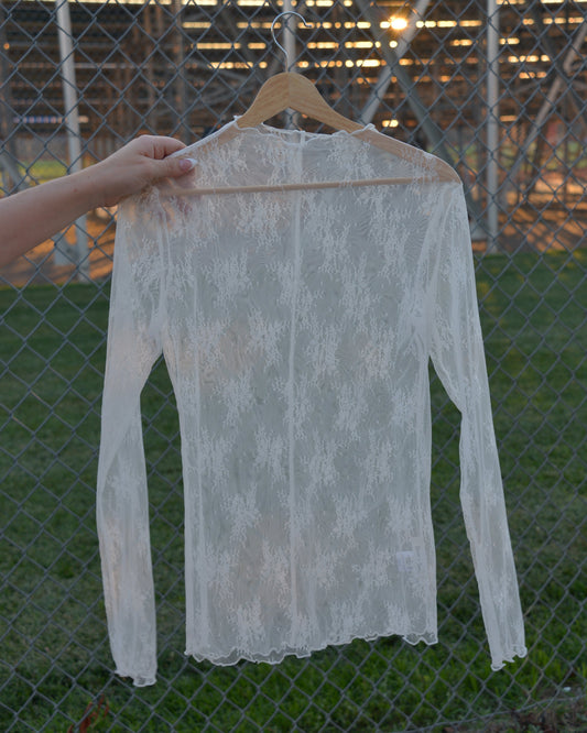 White First Base Lace