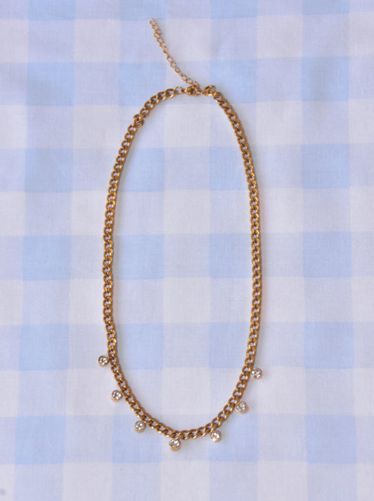 Sweetheart Rhinestone Chain