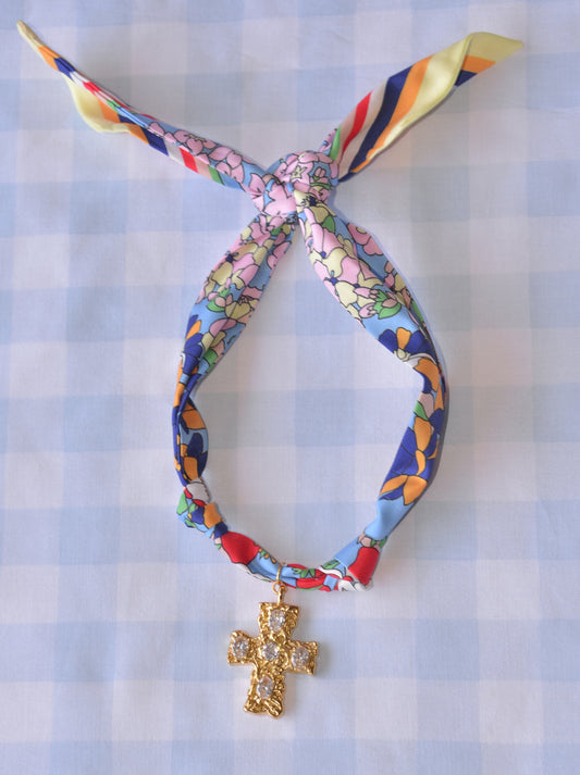 The Sunday Statement Scarf Necklace