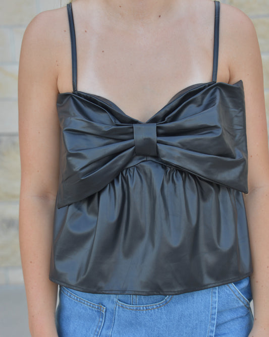 Gameday Glam Bow Top