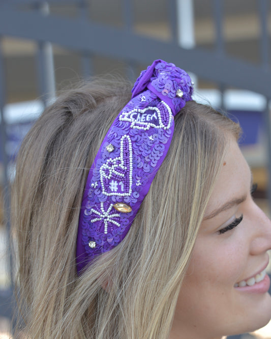 #1 Purple Headband