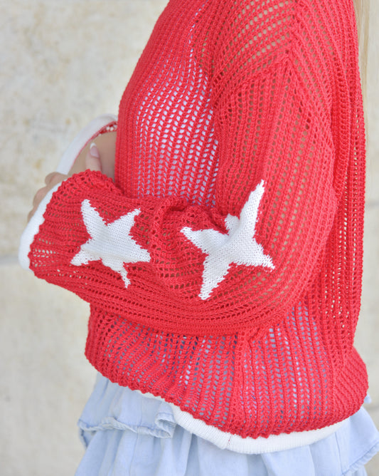 The Red Zone Sweater