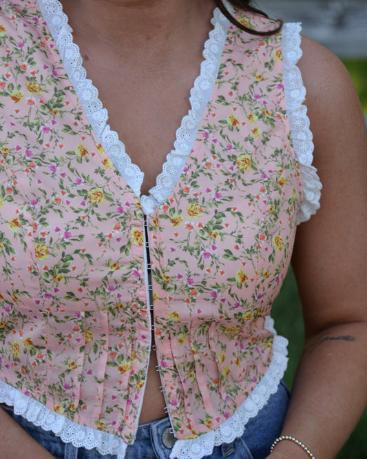 Lace & Petals Corset