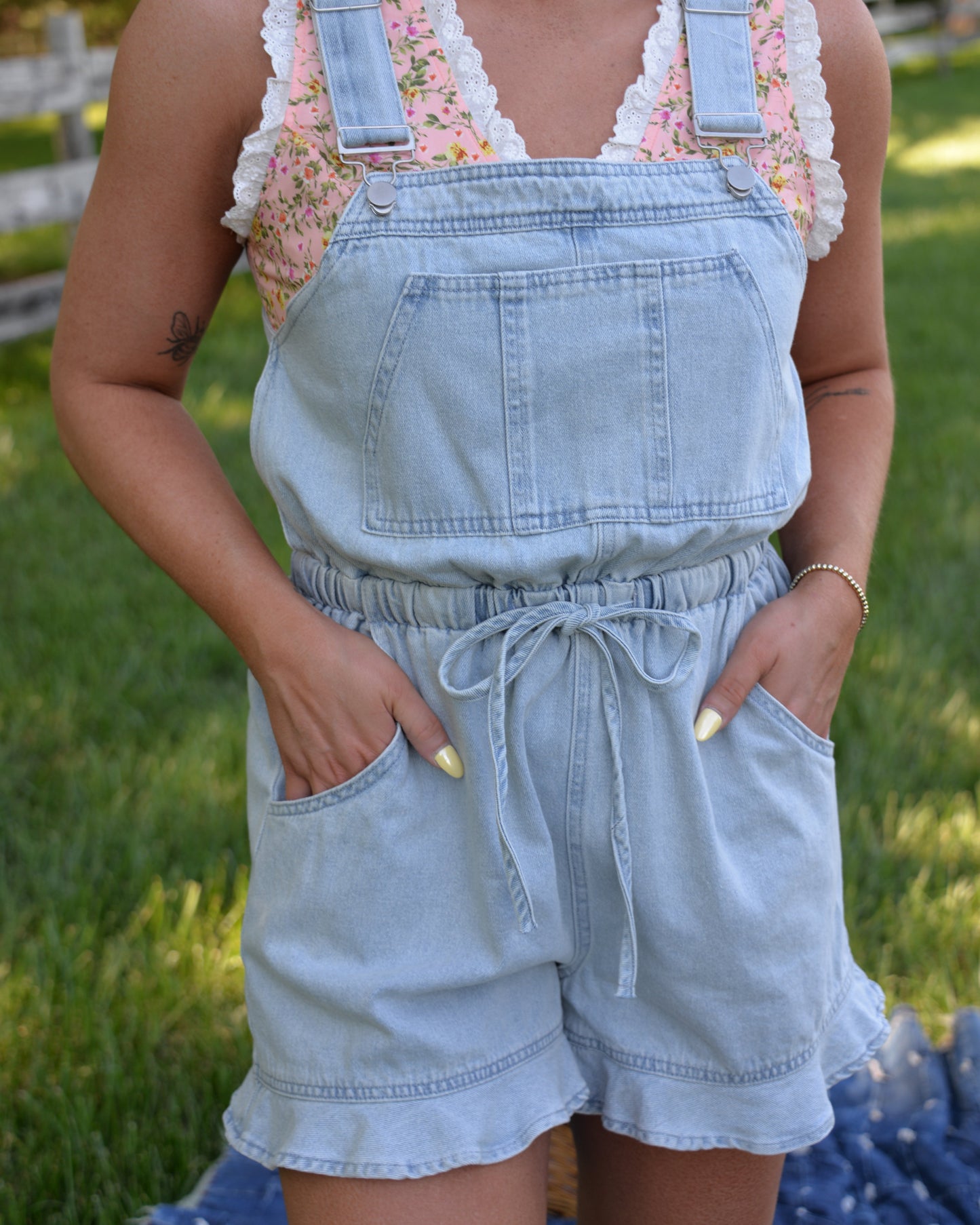 Back Porch Blues Overalls