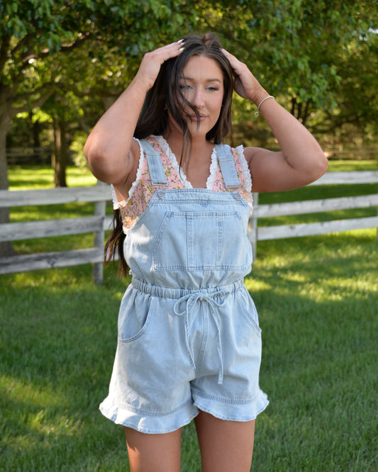 Back Porch Blues Overalls