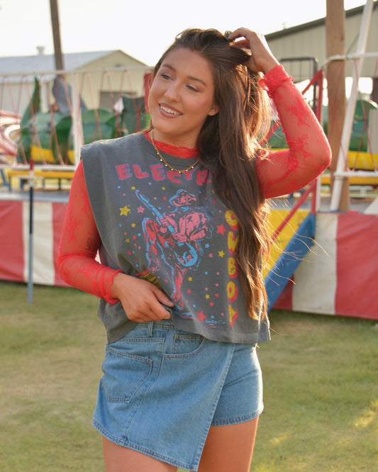 Merry Mixer Muscle Tee