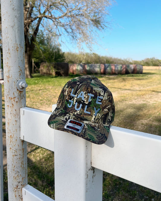 Late July Camo Trucker Hat