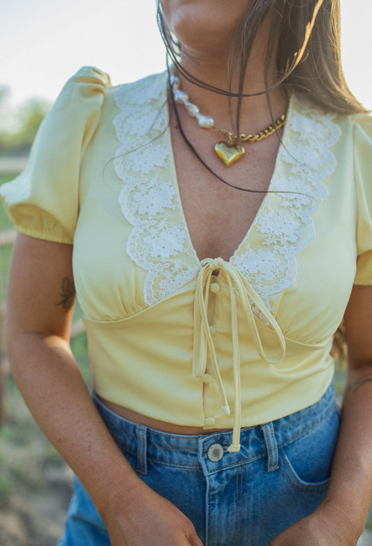 The Estelle Satin Blouse