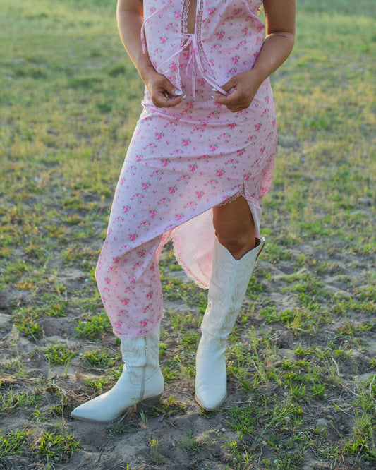 The Maybelle Satin Skirt