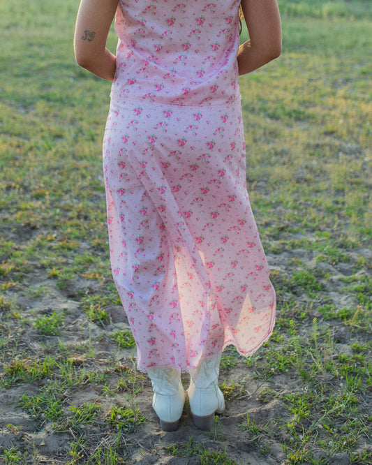 The Maybelle Satin Skirt