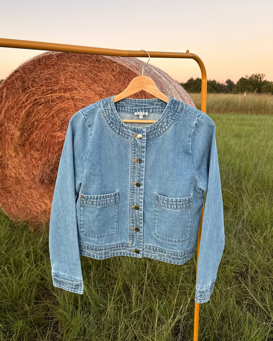 Autumn Skies Denim Jacket