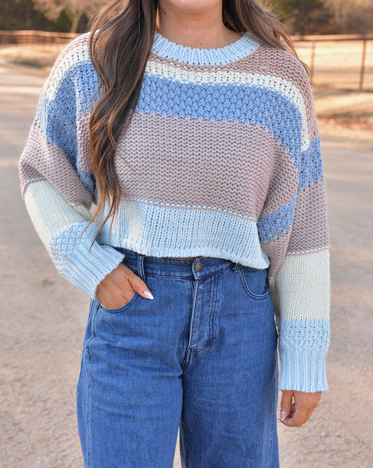 Winter Sunrise Sweater