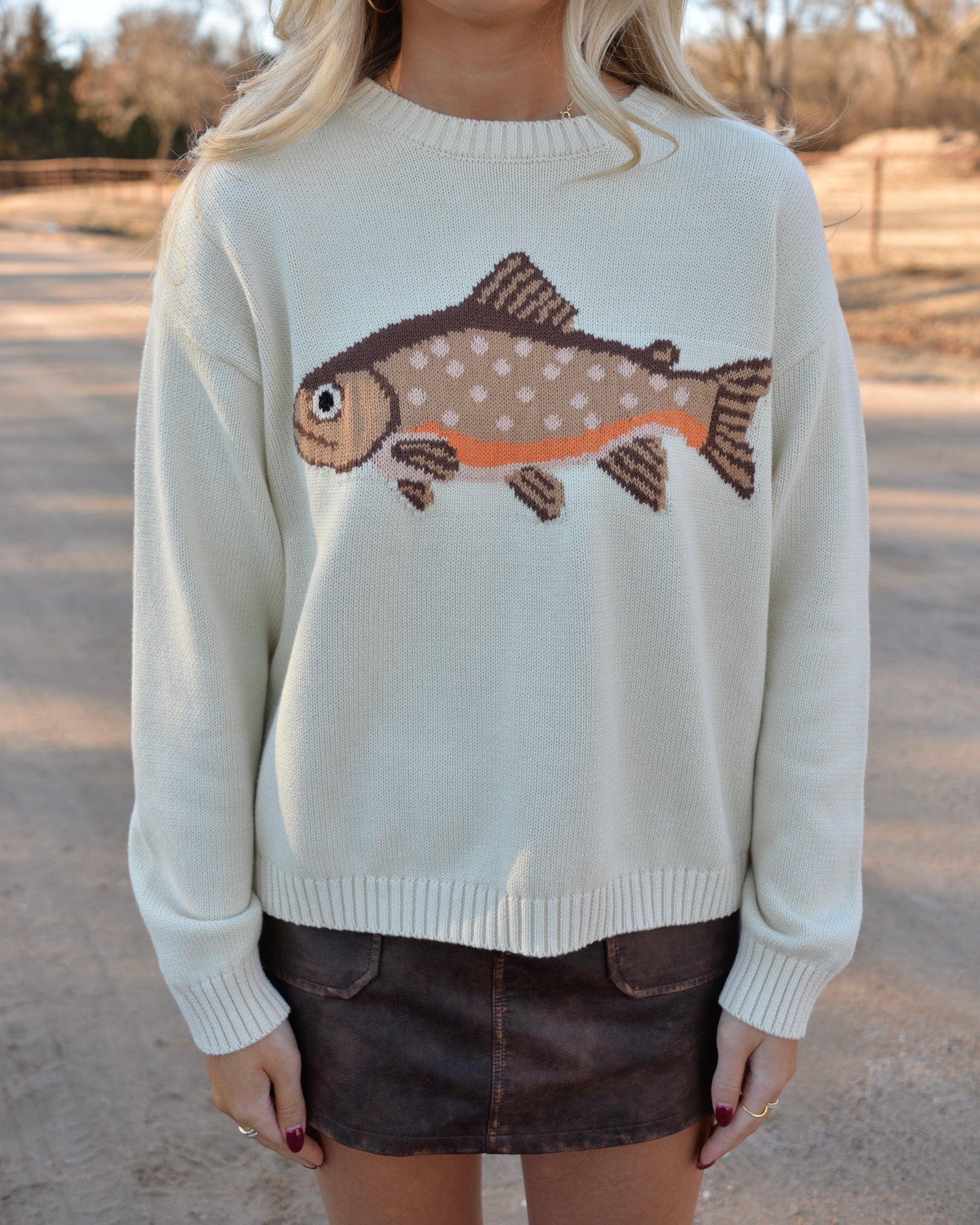 She’s a Catch Sweater