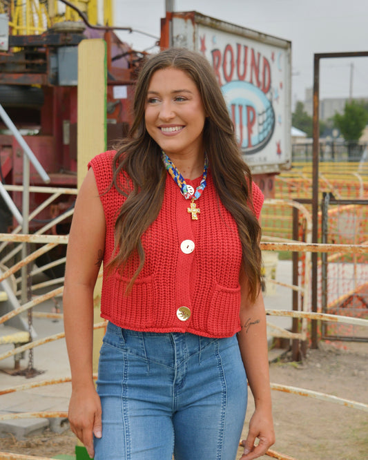 Round Up Knit Vest