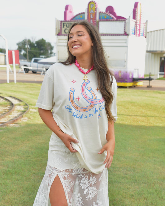 Lucky in Leoti Tee