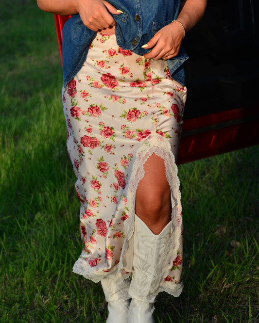 Fancy Floral Skirt
